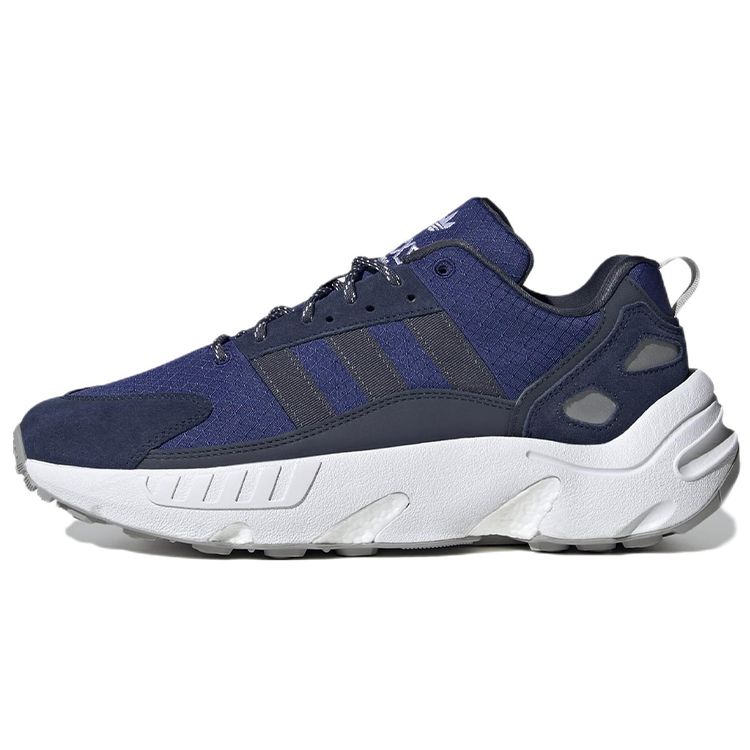 Adidas Originals ZX 22 Boost Comfortable Durable Low-Top Running Shoes Unisex Running Shoes Blue GV8035