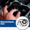 ACROPIX Motorcycle Magnetic Stator Plate Ignition Coil 4 Wire 8
