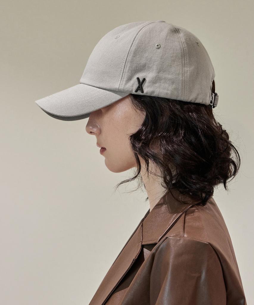 Bajal Va Black Studded Ball Cap Gray
