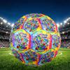 Game Rainbow Friends Print Size 5 Soccer Ball, PU Wear Resistant Football for Match Training and Daily Practice, Birthday Gift for Soccer Fans
