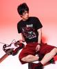 Geuleigaijeukeulleob Wild Children Graphic Short Sleeve T-Shirt Black