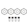 Mjx H12y1/12 Climbing Front And Rear Door Bridge Components Original Shock Absorber Rod Tires Complete Set Of Servo Accessories