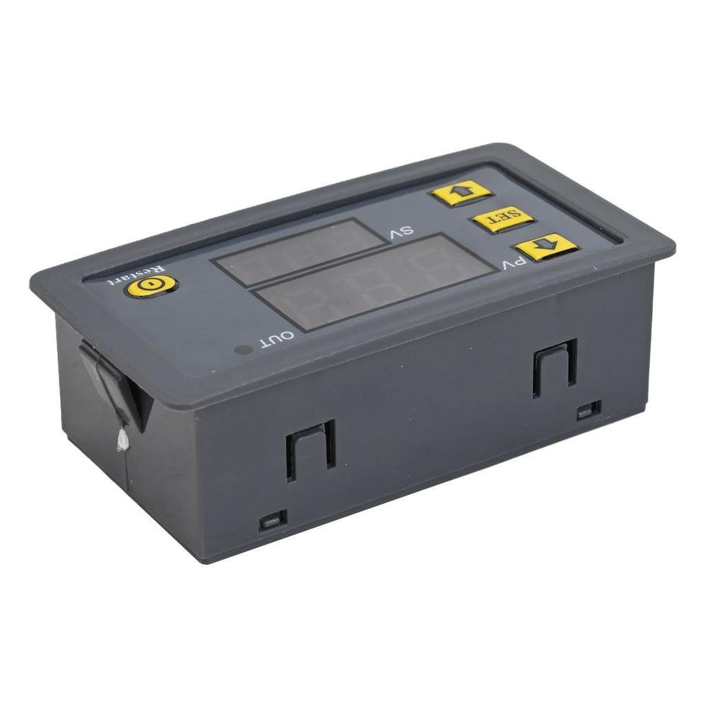 Digital Delay Relay with LED Display for Adjustable Timing Control In Automation Circuits DC12V 24V AC110V 220V Compatible