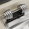 Black/Silver Soap Sponge Holder Self-Draining Dishcloth Towel Rack Sink Drain Rack  for Home