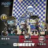 Ganzai Street Series Building Block Small Particle Assembly Toy Tide Play Figure Tabletop Ornament Model Gift
