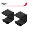 Wandmontierter Schlägerhalter 2 Stück Acryl Hockey Halterständer, Platzsparender Horizontaler Display-Gerätehalter, Stabiler Ständer mit Schutzpolsterung