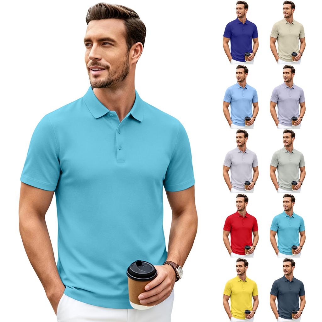 Unisex Color Basic Breathable T-Shirt for Men and Women