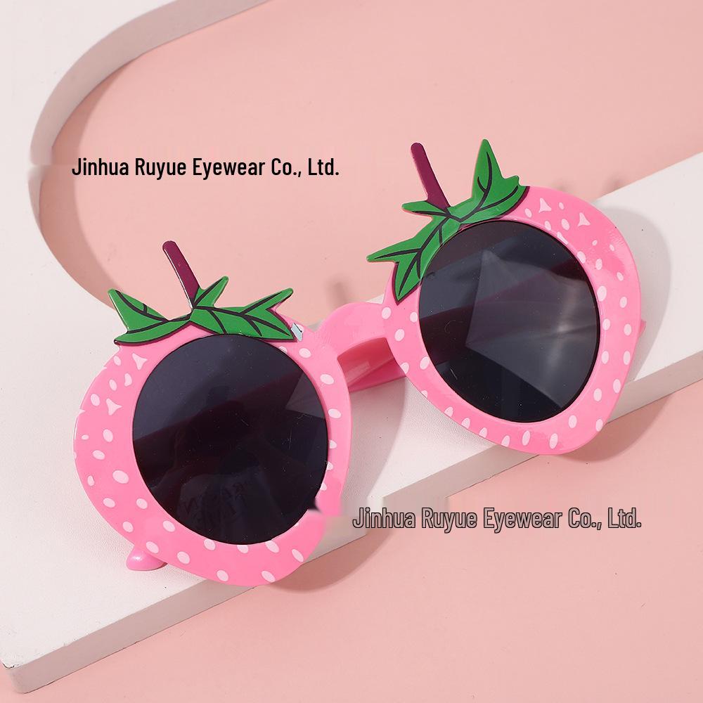 Hawaiian Fruit-Themed Personalized Sunglasses Party Props