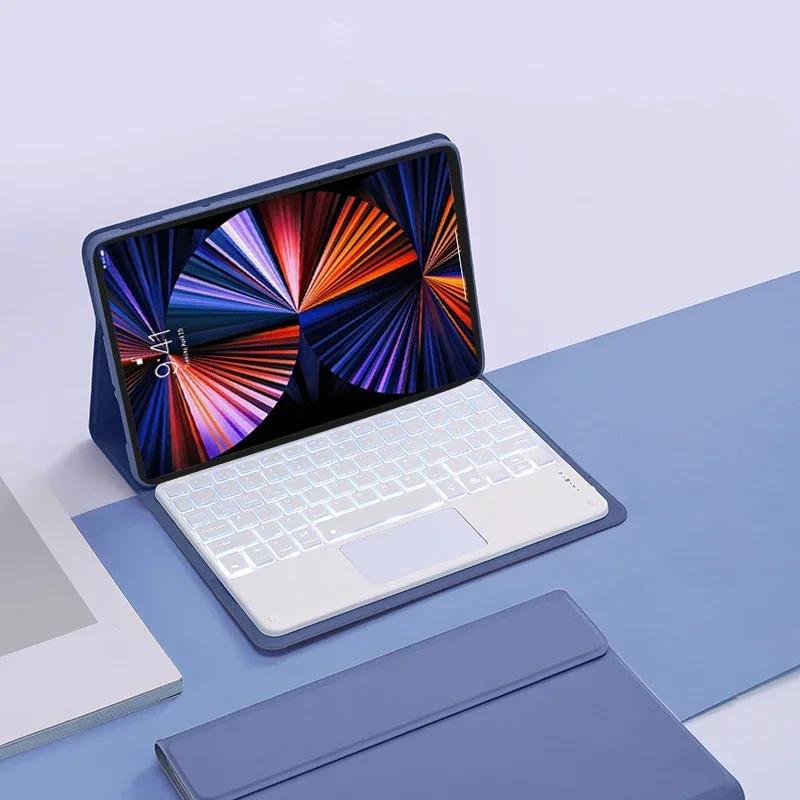 Backlit Touch Keyboard Case For Huawei Honor Pad X9a Case 11.5 Inch 2025 Tablets Keyboard Fashion Stand Cover Funda