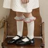 Lace Ruffle Socks Calf Socks for Teen Girls 3-13 Year Long Leg Warmer Knee Stockings Fashion Children Socks