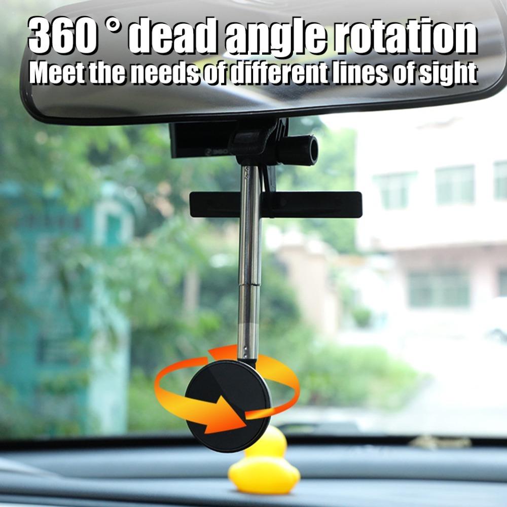 Magnetic Mount Rearview Mirror Phone Holder Multifunction Cell Phone Bracket Car Phone Mount Car