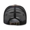 Summer Outdoor Sunscreen Mesh Hat Jungle Leaf Pattern Hat Fashion Personality Men And Women Camouflage Baseball Cap