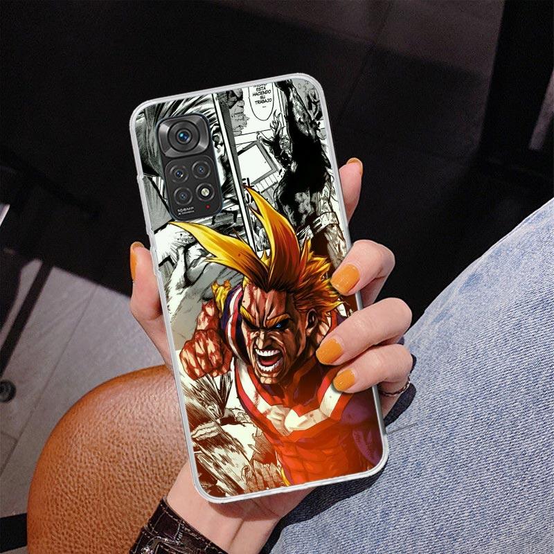 My Hero Deku Phone Case For Xiaomi Redmi Note 15 14 13 12S 12 11 Pro Plus 14S 11S 11E 10 10S 11T 5G Personalized Cover Redmi Not