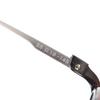 Makellose DITA Brille SCHEMA-ONE Marmor Quadratisch Wellington Klar Grau Herren DTX106 Gebraucht