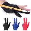 3pcs/6pcs 3-finger Cue Gloves Elastic Open Pool Gloves for Left Hands and Right Hands