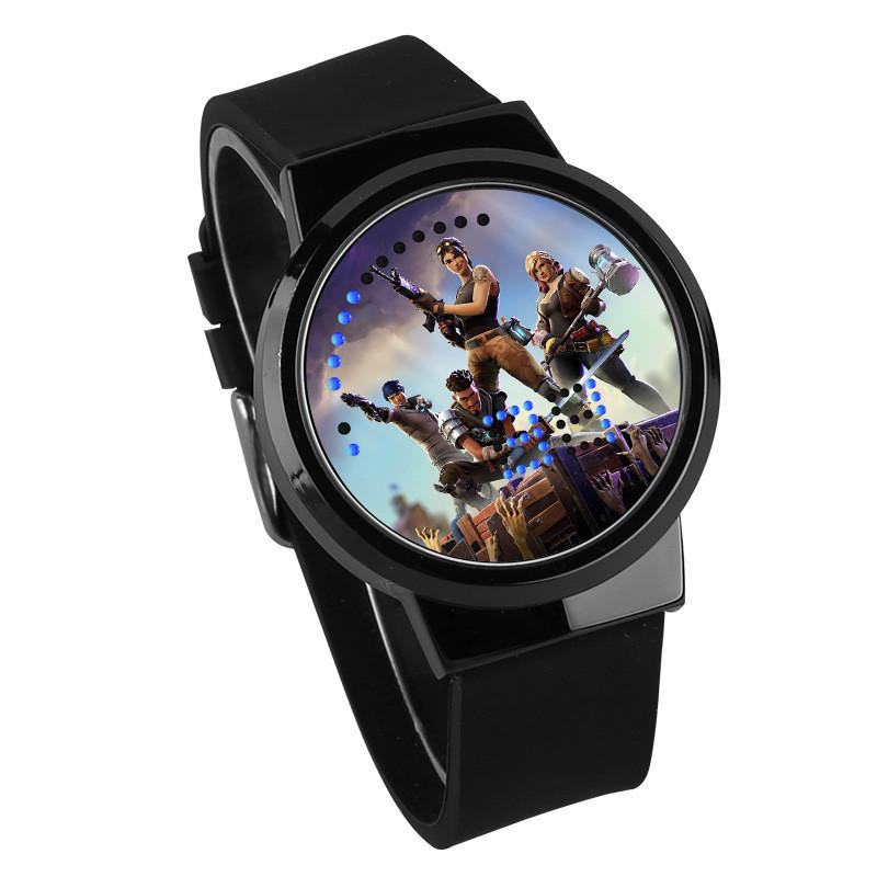 Hra Kompetitivní Střelba Světelný Dotykový LED Kreativní Elektronické Hodinky