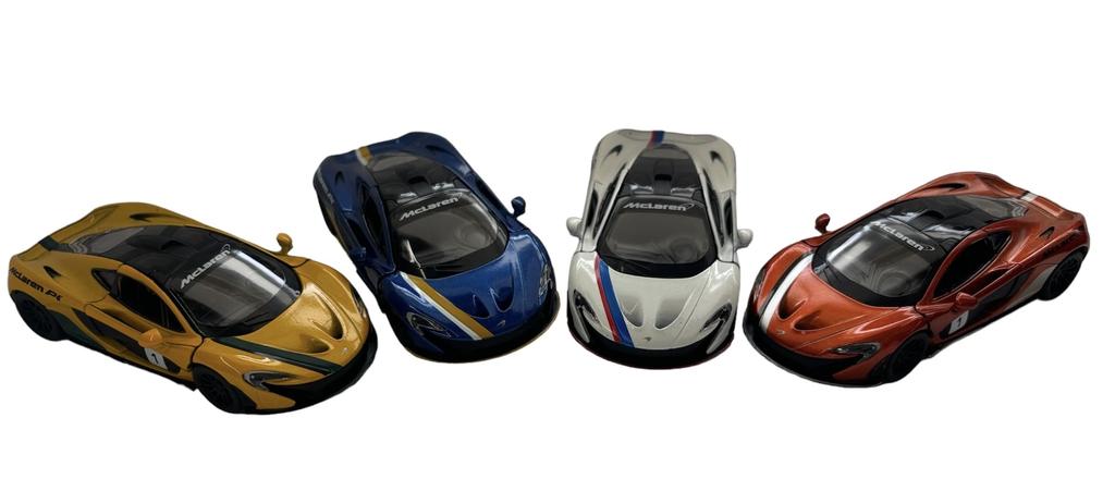 KINSMART McLaren P1 Car 1/36 Pull-Back (Orange Metallic)