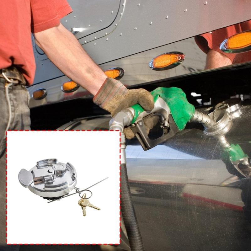Locking Fuel Cap 11-04859-100 11-04859-200 for 379 389 579 Fuel Cap Assembly with Key Easy Installation