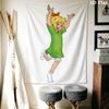 Bibi Blocksberg Wall Tapestry Aesthetic Wall Hanging Printed Fabric Blanket Decorative Tapestries for Bedroom Living Room Home Decor