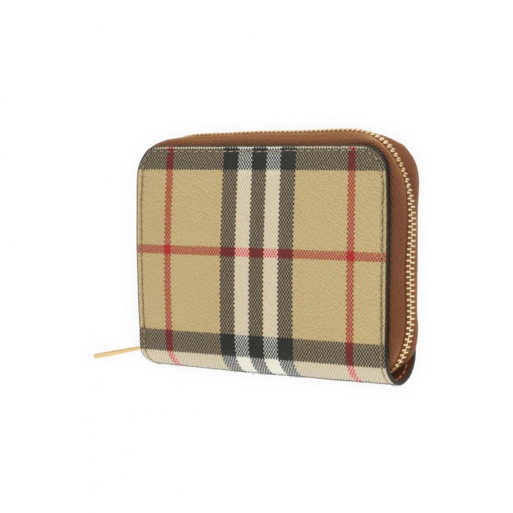 Burberry Vintage Check Zip Small Wallet 8109810 A9534