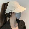 Hat Women's New Sunscreen Cap Summer Sunscreen Cap Baseball Cap Face Cap Cap Female Bat
