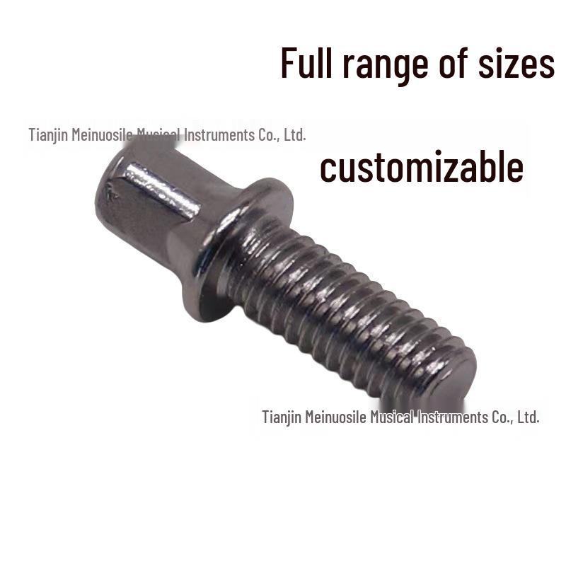 Jazz Drum Rack Accessories: Hand-Tightening Cymbal Stand Screws and Nuts M6 10mm Screw