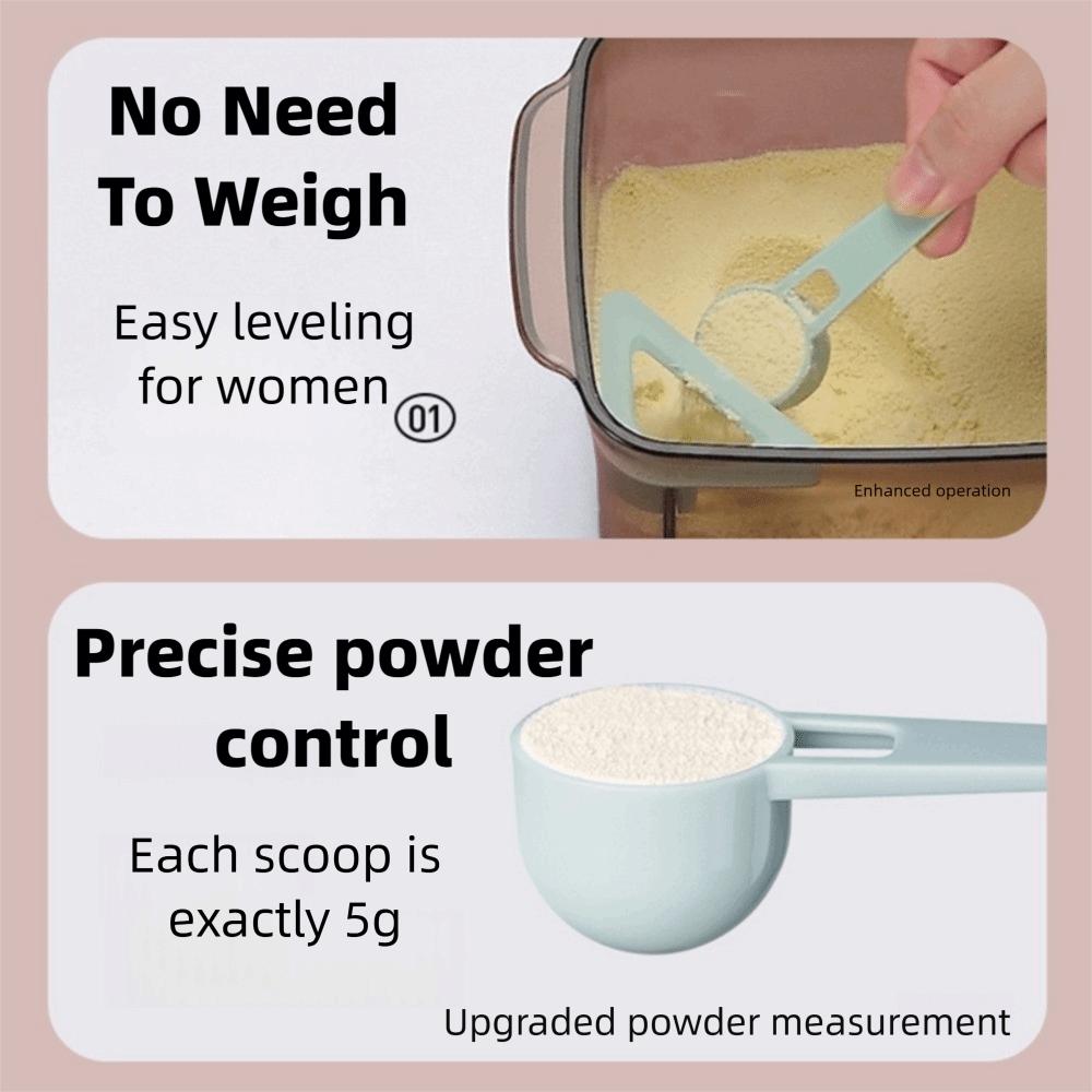 Moisture-proof Food Storage Container Pop Top Milk Powder Container Formula Dispenser  Daily Use