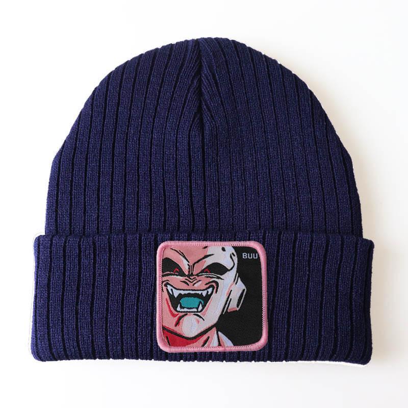 New Large Cartoon Woolen Hat Winter Hat Anime BUU Dragon Ball Series Knit Hat