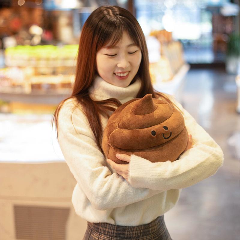 Funny Poop Plush Stuffed Doll Toy Christmas Birthday Halloween Children Gifts Strange Poop Pillow Cut Doll Decor