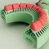 U-shaped Toothbrush Manual Easy To Use Cute Shape Soft Bristle Adorable Clean Silicone U-shaped Children Toothbrush for Child