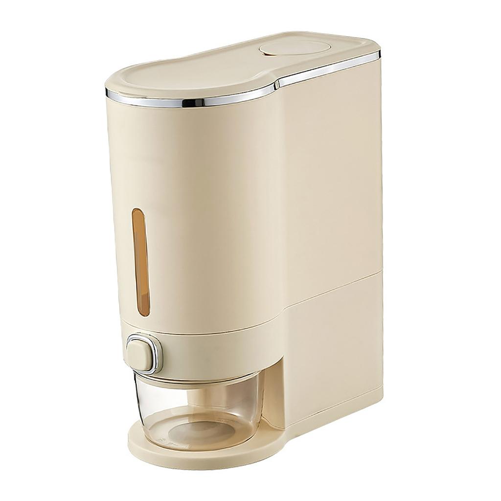 Reislagerbox Großes Fassungsvermögen Perfekte Abdichtung Feuchtigkeitsbeständig Drucktyp Küchenreisspender Behälter