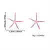 Starfish Stud Earrings For Women Summer Beach Jewelry Boho Crystal Sea Star Earring Vacation Holiday Accessories Gift