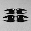 RUIQ Exterior Door Handle Protector Cover for Subaru Forester SL Series (Piano Black) - Prevents Door Handle Scratches from Fingernails
