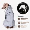 Mono reflectante para perros, impermeable, protector solar, ropa para exteriores, chaqueta para perros pequeños, medianos y grandes, suministros para mascota