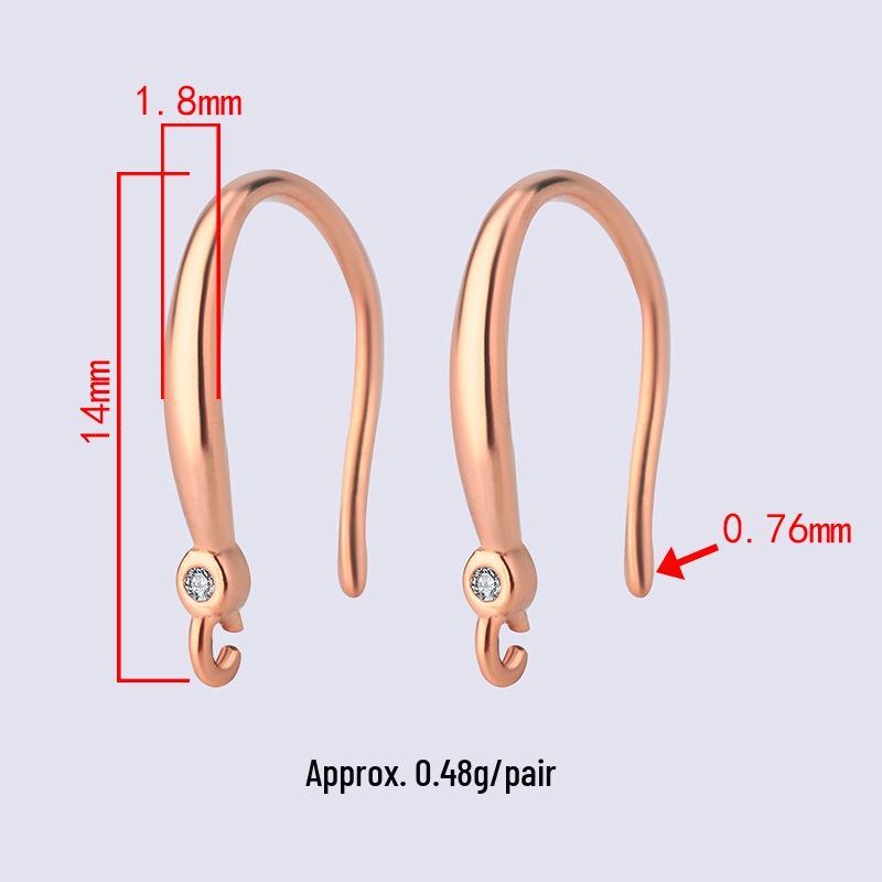 Tingxiang DIY Jewelry: S925 Sterling Silver Earring Hooks & Pendants for Handmade Projects