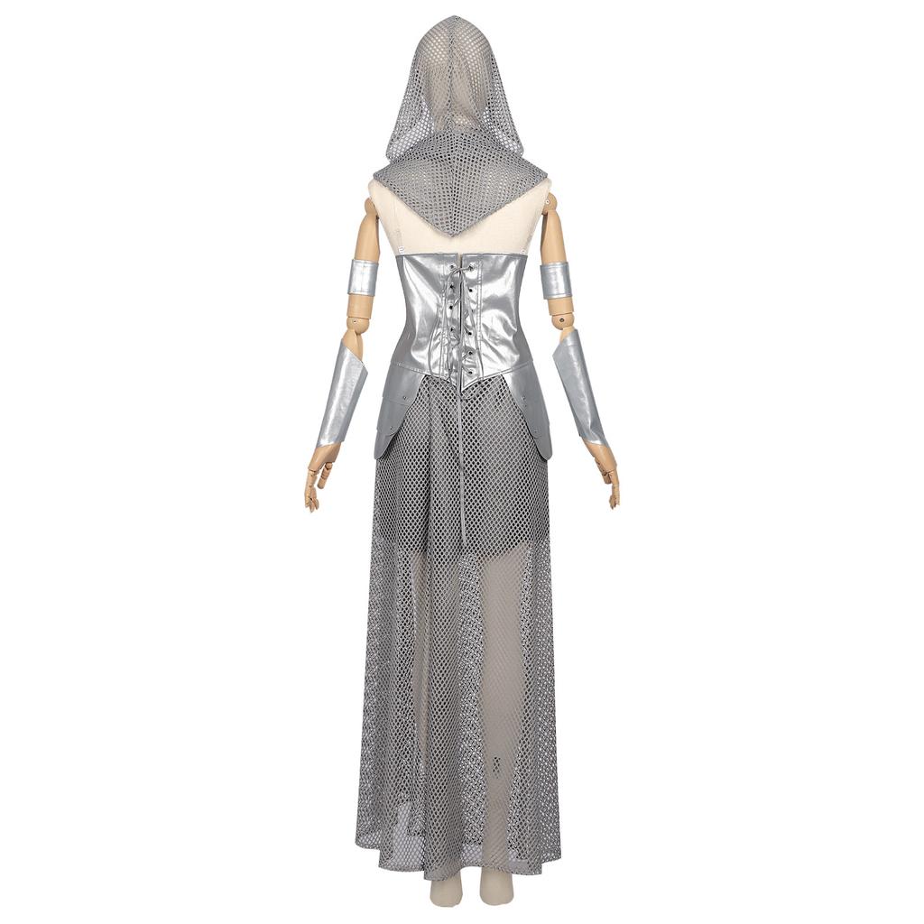 Medieval new imitation chain mail women's suit knight armor retro cos costume halloween stage costume