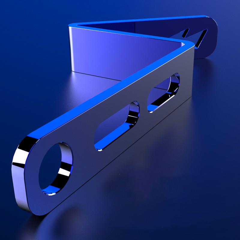 Универсальный Многофункциональный Передний Крючок Зеркало Сиденье Электромотоцикл Внедорожник Крючок синий