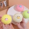 Stress Relief Toys for Adults Soft Slow Rising Bun-Shaped Stress Ball 3.74 Inch Hand Squeeze Ball for Office Home Study Relaxation And Tension Relief
