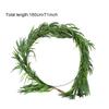 Artificial Norfolk Pine Garland Lifelike Xmas Pine Garland for Mantle Table Stair Handrail