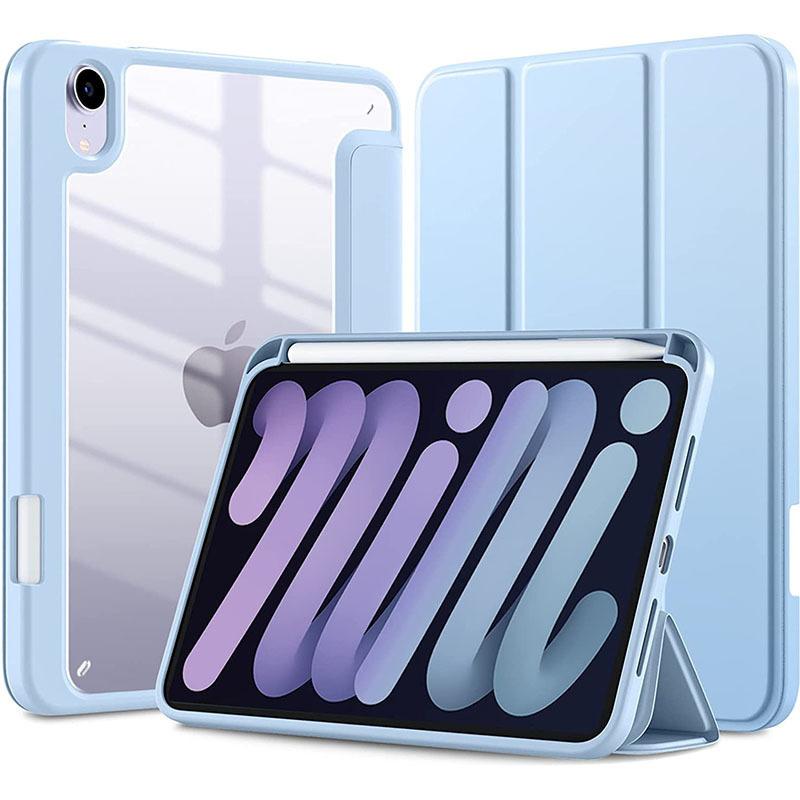 New Tablet Case for IPad (A16) 11inch 2025 10th Generation 10.9Inch Clear Back TPU Shockproof Protector Cover with Pencil Holder