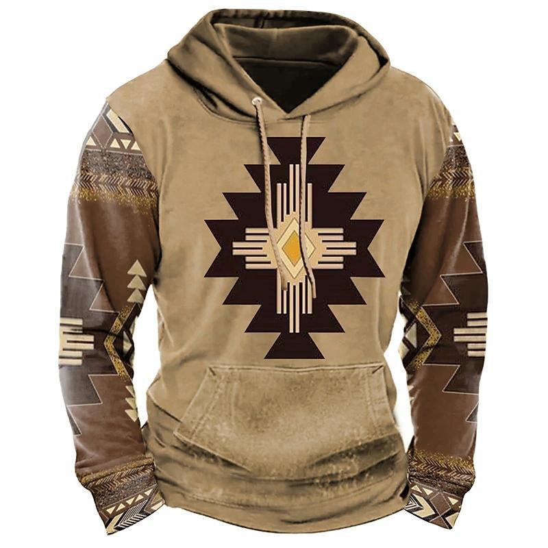 Autumn Vintage Hoodie for Men Casual Long Sleeve Tees Harajuku Print Tops Fashion Streetwear Oversized Men's Hoodie Y2k Clothing