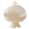 Simple European Style Fruit Plate with Cover for Household Plastic Light Luxury Glass High-end Large Size Large Capacity Special Storage Platter
