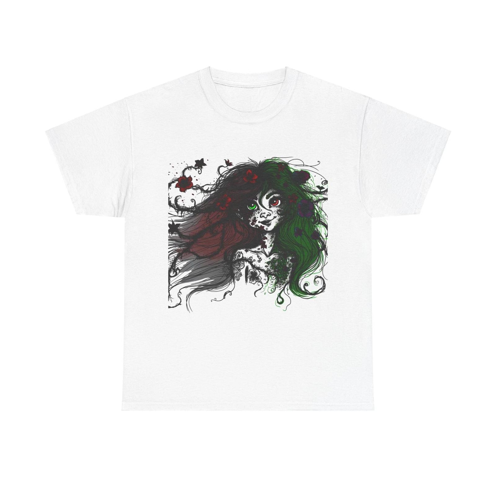 Unisex Adult T Shirt Cursed Muse Ink Art Vintage Style 3XL