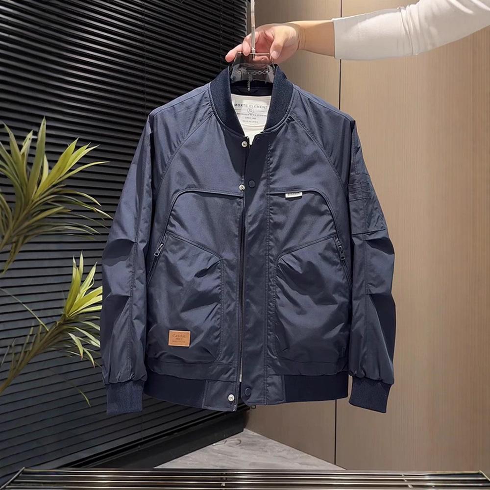 Men's Baseball Jacket Spring and Autumn Fashion Versatile Casual Jacket