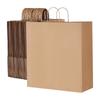 Kraft Paper Bags with Handles 100Pcs 18x7x19 In Party Shopping Bag Black