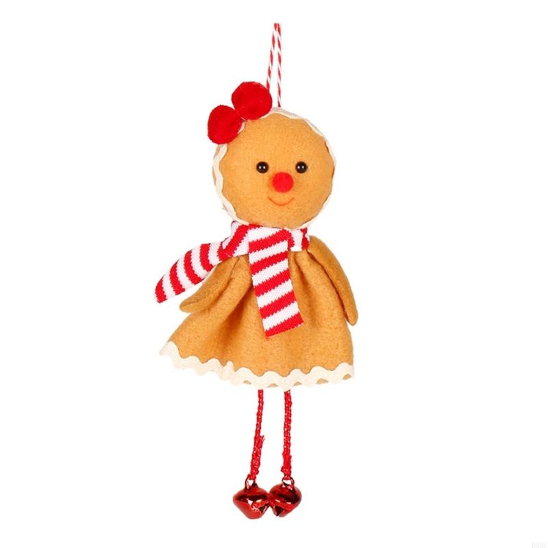 

Christmas Tree Doll Hanging Decorations Fabric Biscuit Men Ornament For Mantels