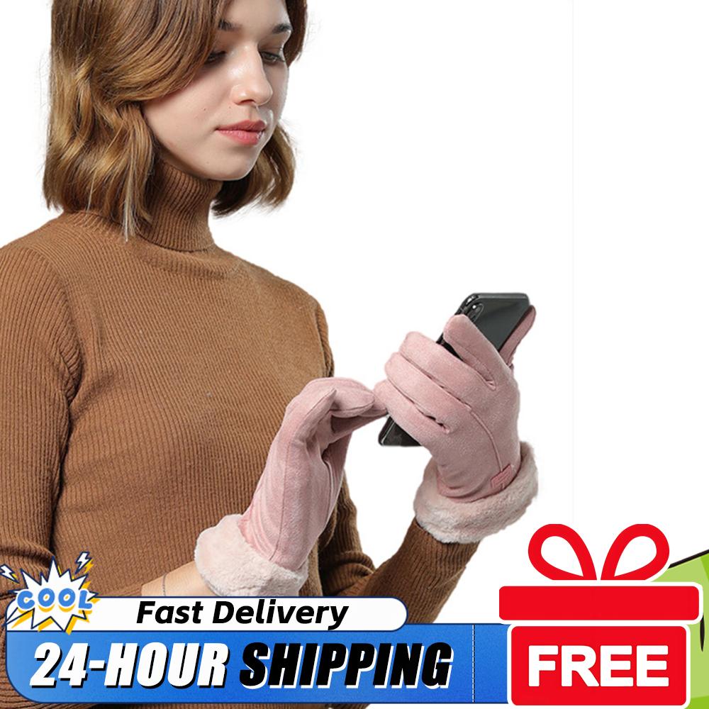 Men Women Thermal USB Warm Hand Heating Gloves Cycling Gloves Full Finger Touchscreen Road Mountain Bicycle Skiing Hiking Gloves
