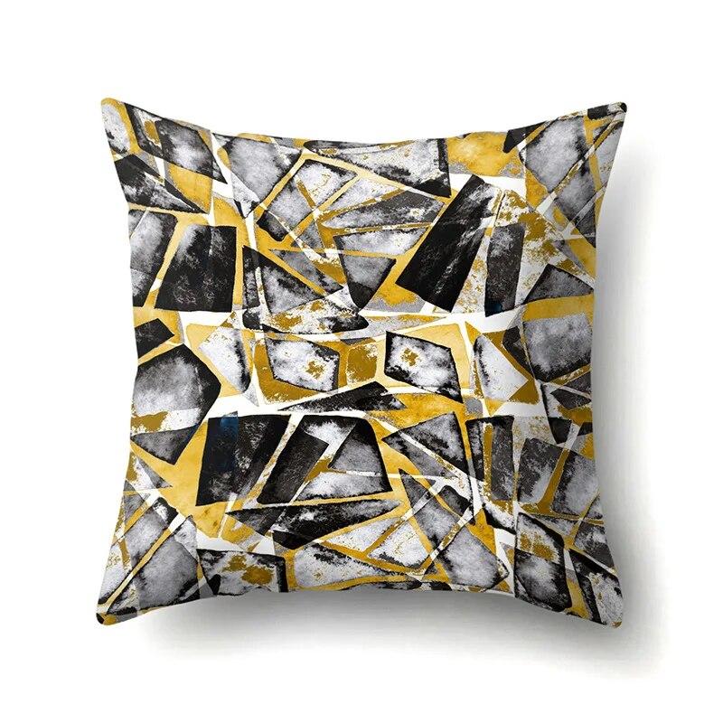 Geometric Pillowcase Car Lumbar Pillow  Cushion Sofa  toon Pattern