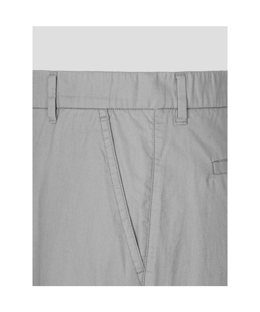 Binpolmen Summer Texture Comfort Fit Chino Pants Grey
