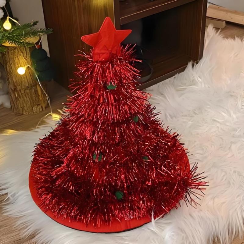 Christmas Hat, Christmas Decoration Hat, Small Christmas Tree, Shooting And Setting Props, Children'S And Adult Headwear